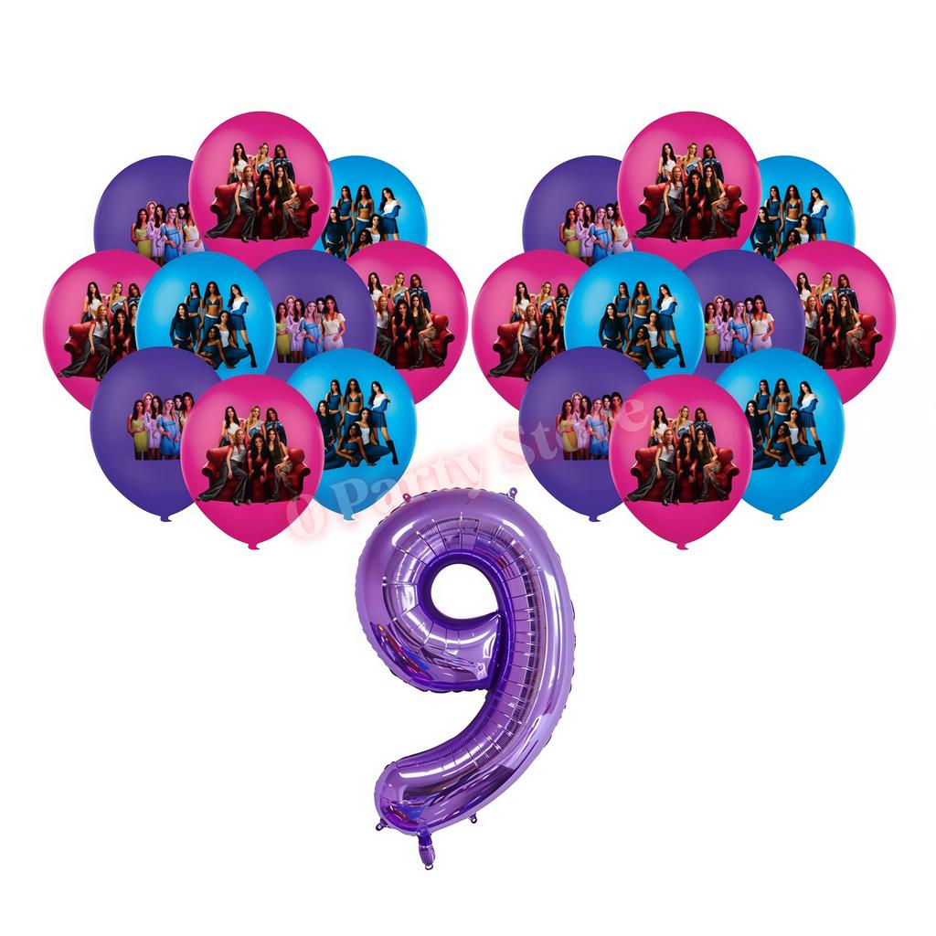 Kpop K&Katseye Birthday Party Decoration Plate Cup Banner Balloon for Girl Party Favor Idol Fans Gift Baby Shower Event Supplies