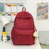 Schoolbag Schoolbag for Female Students Ins Wind Simple Korean Version of Casual Junior High School Students Backpack Large Capacity High School