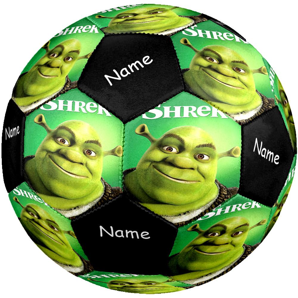 Custom Name Shrek Theme Size 5 Soccer Ball, Suitable for Both Indoor and Outdoor Matches, a Gift Suitable for Everyone.