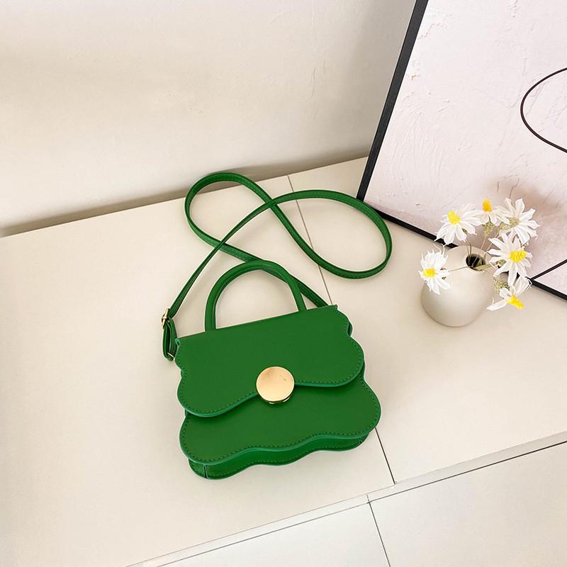 Chic Small Square Crossbody Bag With Soft Pu Material Magnetic Closure For Everyday Use