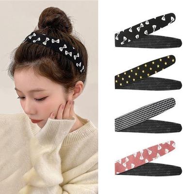 2/3/4 pezzi Fascia in velcro per adulti, frangia per bambini, ragazze, adesivi per capelli, adesivi magici, copricapo