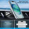 Car Phone Holder Charger Vent/Dashboard Car Mount With Magnetic Charging