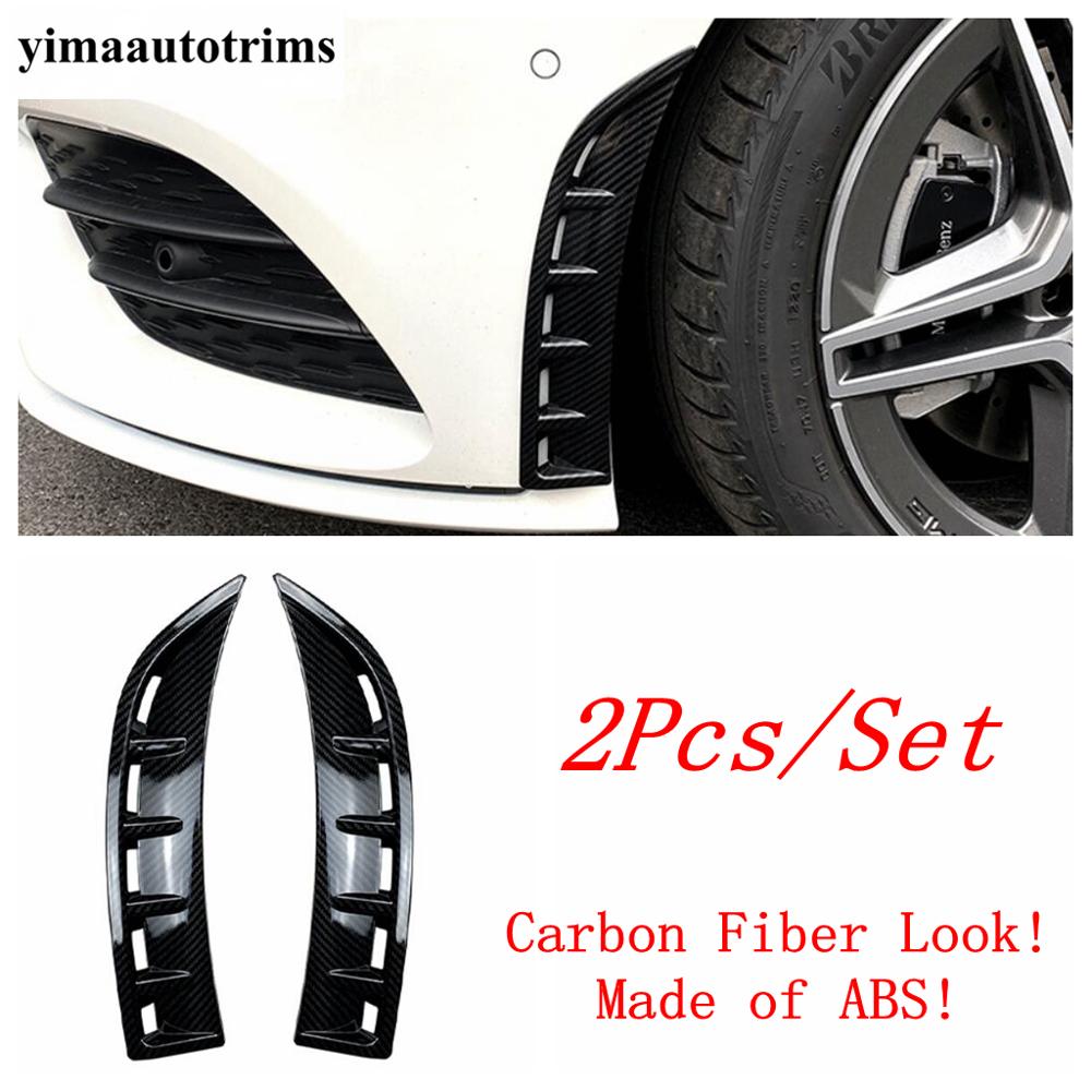 Front Bumper Air Inlet Vent Anti-blocking Protection Cover Trim For Mercedes-Benz CLA 200 C118 W118  -  ABS Accessories