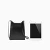 Calvin Klein Minimalist Textured Letter Trend Crossbody Bag Women bags Black DH3586-001
