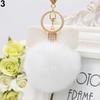 Mode Faux Kaninchen Fell Ball Charme Tasche Telefon Auto Anhänger Schlüsselanhänger Schlüsselanhänger