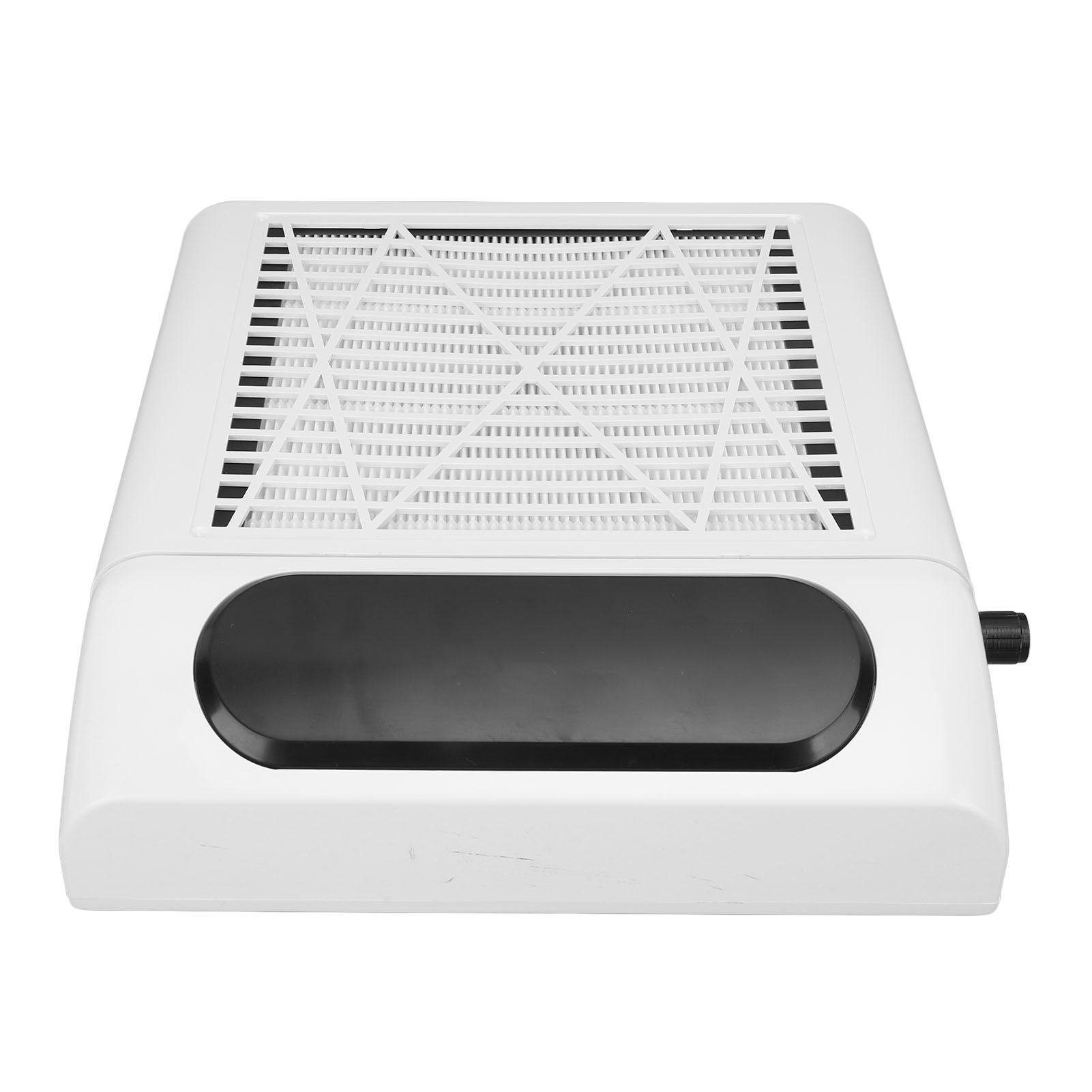 Electric Nail Dust Collector 80W Portable Small Multi Functional Nail Fan Dust Collector