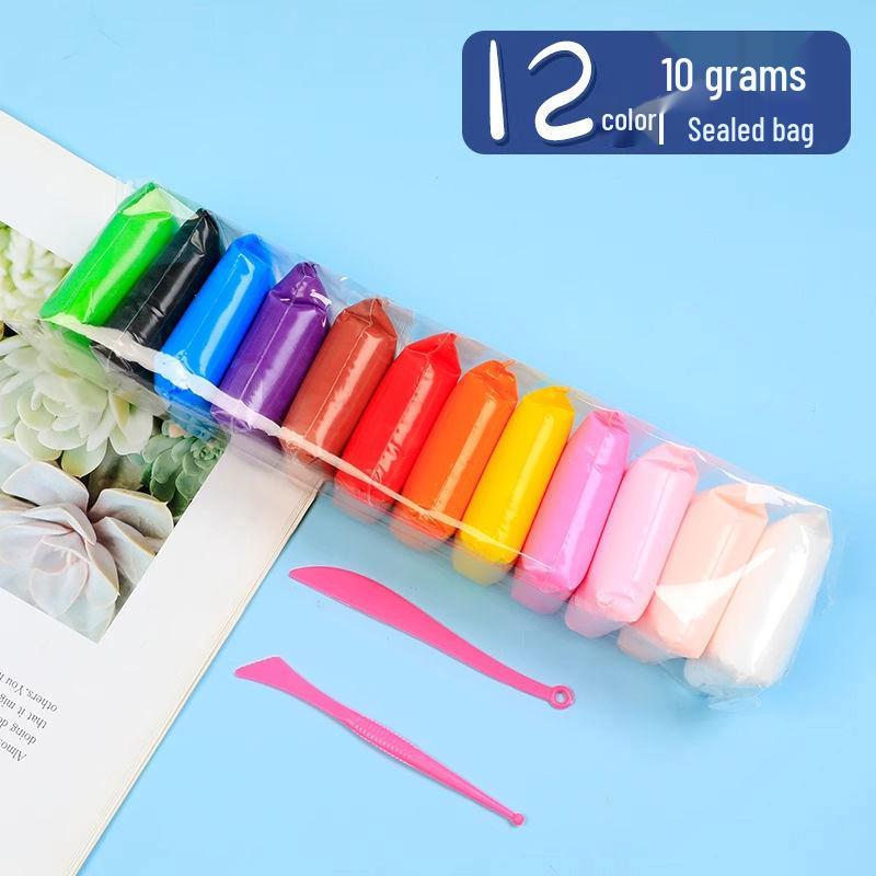 

10 г Сверхлегкий моделирующий пластилин - от 24 до 36 цветов для DIY