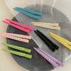 5Pcs Colorful Metal Hair Clips, Professional Salon Hairpin for Styling Sectioning & Hair Root Fluffy Tool, Hair Accessories