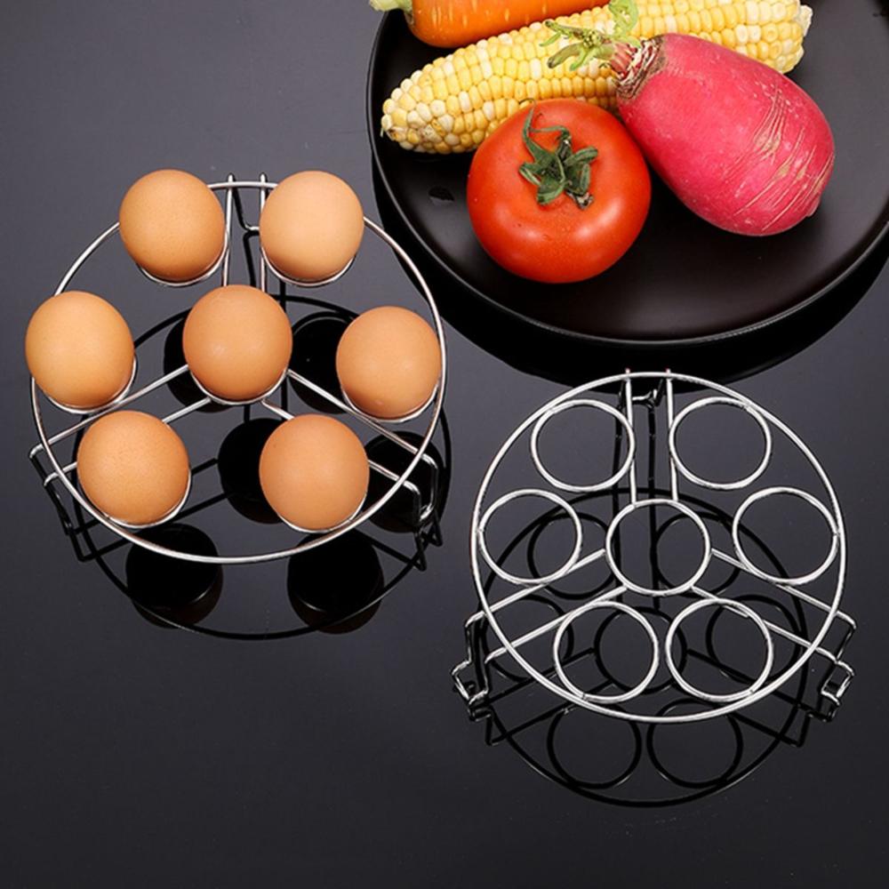 Heat Resistant Stackable Stainless Steel Steaming Tray Egg Steamer Rack Trivet Stand Holder