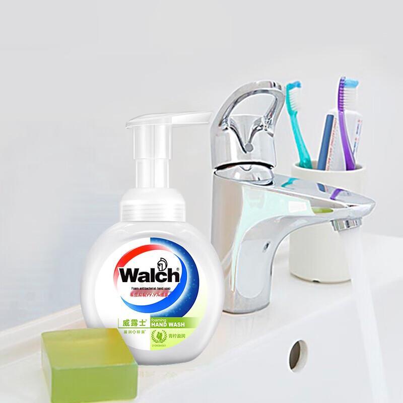Walch Antibacterial Foam Hand Wash, Lime Scent
