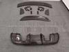 Porsche 718 GT4 Modified Carbon Fiber Rear Diffuser, Dual Exit Rear Lip.