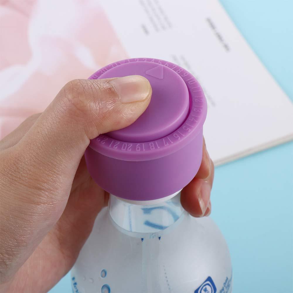 Inflatable Soda Sealer Fizzy Drink Bottle Pump Caps Stopper Pressure Cap Bottle Top Saver Lid