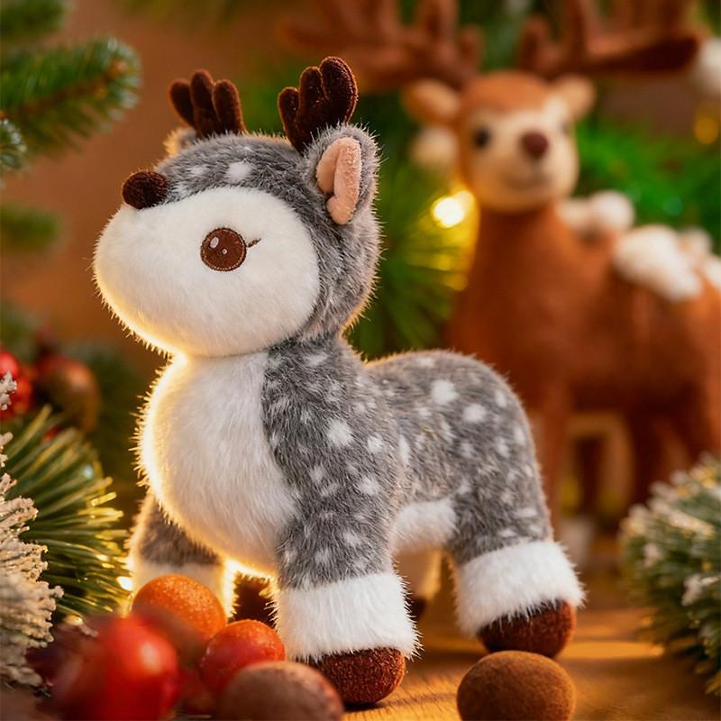 Plush Deer Toy With Pp Cotton Filling For Kids And Gift Giving