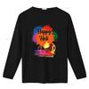 Happy Holi Family Kids Cool Festival Outfit T Shirt Vintage Washed Stylish Fashion Homme Stretched Streetwear Slightly