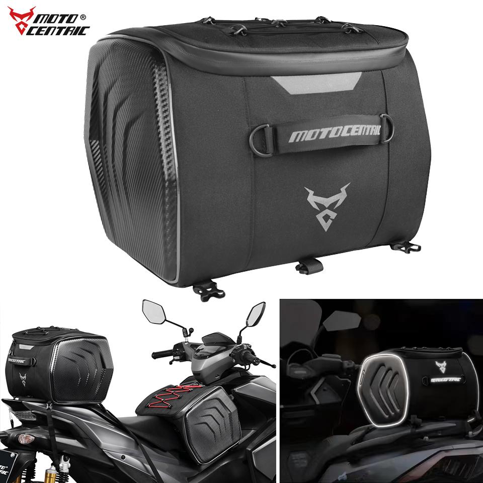 MOTOCENTRIC Waterproof Motorcycle Helmet Bag 37L 30L High Capacity Multi-functional Shoulder Waist Bag Luggage Moto Equipment