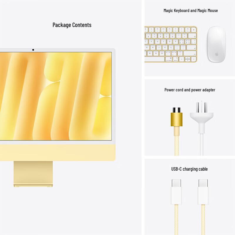 Apple iMac 24-inch All-in-One Desktop with M4 Chip (CN version)