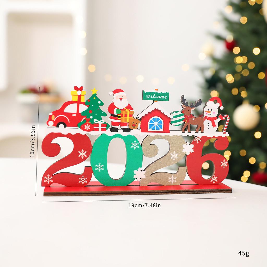 Christmas Tree Ornaments With Density Board Material For Holiday Home Decor