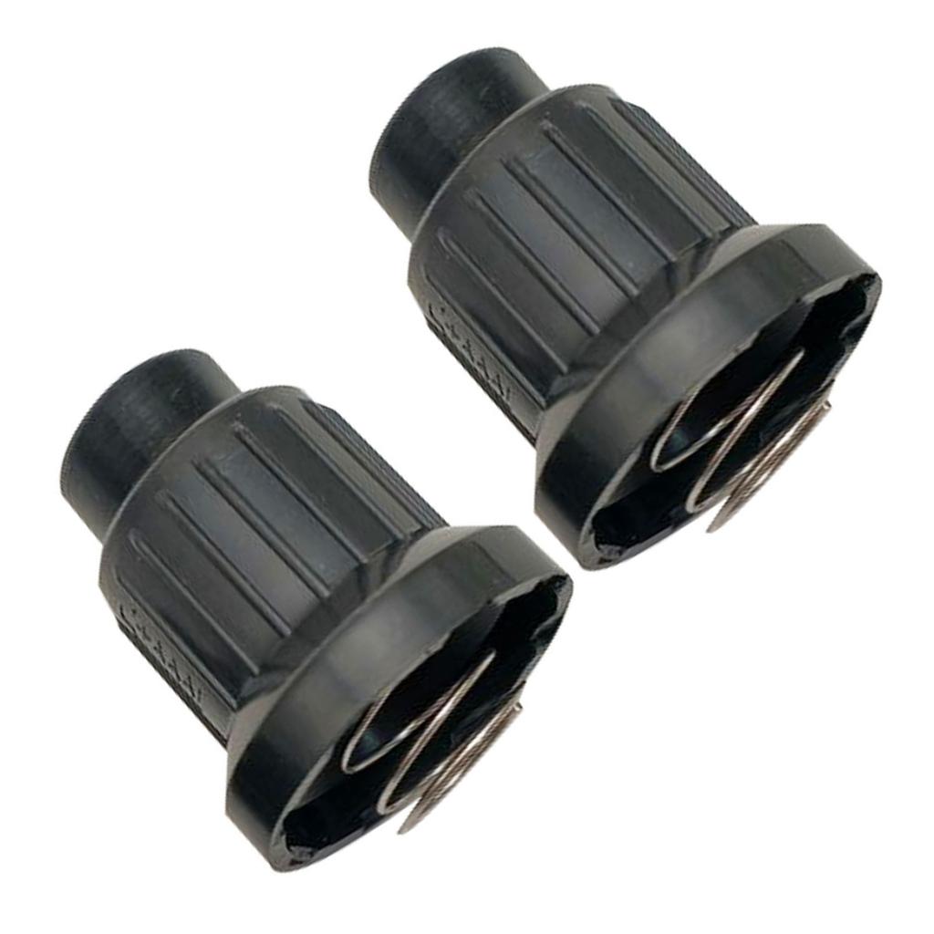 2Pcs Grill Ignition Knob with Spring Push Button Igniters Caps for Gas Grills Spark Generator Knob Replacement Kits