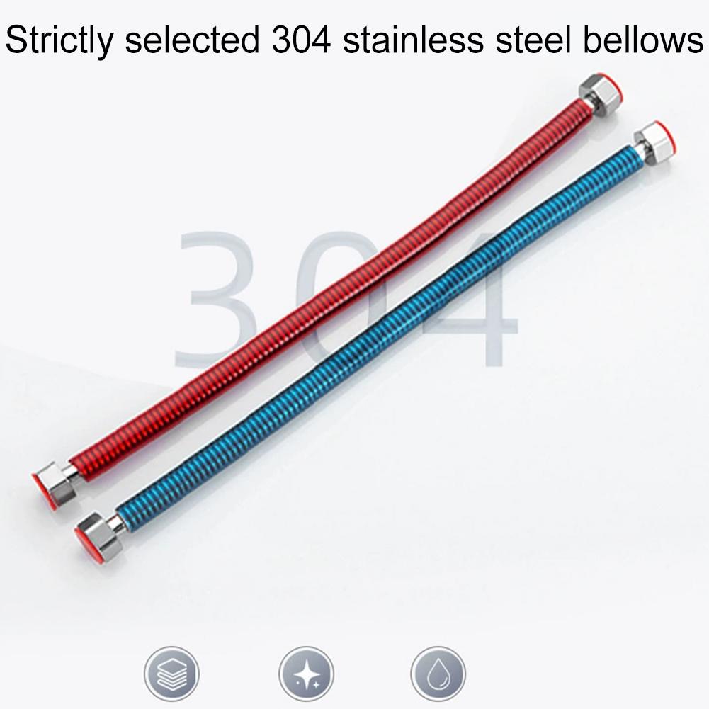 Corrugated Stainless Steel Flexible Water Heater Connector Hose for Inlet Water