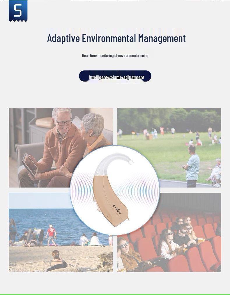 Sivage High-Power Hearing Aids for Severe Deafness - Original Sound for Elderly