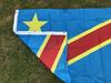 (BANDIERA DEL CIELO)Bandiera del Congo 90X150cm Bandiera della Repubblica Democratica del Congo Stendardo 3x5 piedi Bandiera Nazionale Bandiere per Decorazione Casa