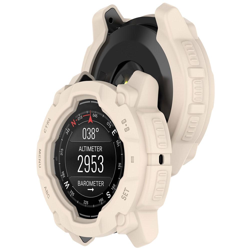 Silicone Protective Case Cover for Garmin instinic 3 45mm 50mm Sports SmartWatch Shell with glass film