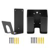 EV Charger Holder, Wall-Mounted Bracket Set, Compatible with SAE J1772 Connector & J-Hook