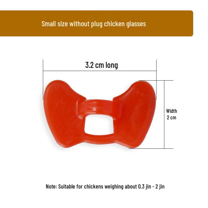 Chicken Glasses: No-Plug Anti-Pecking Glasses for Raising and Protecting Chickens