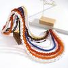 Lightweight Colorful Layering Bead Necklace Party Festival Jewelry Trendy Women Accessory Fashion Clavicle Chain