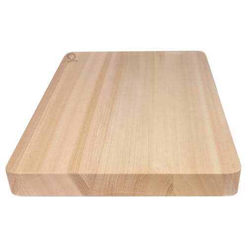 Kiya Cutting Board, Kiso Hinoki (Cypress) Veneer, 39 x 25 x 3 cm, Natural Wood