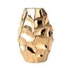 Simple Modern Fashion Electroplating Gold and Silver Ceramic Vase Home Soft Decorative Crafts Ornaments Living Room Ornaments