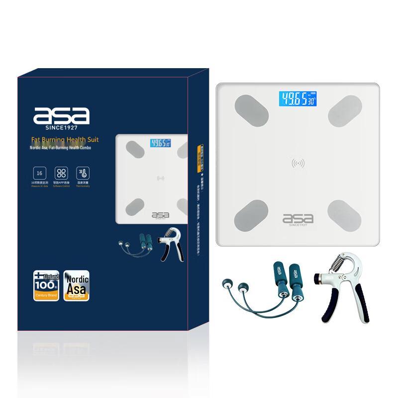 

Nordic Asa W1 Smart Body Fat Scale & Full Body Fitness Set