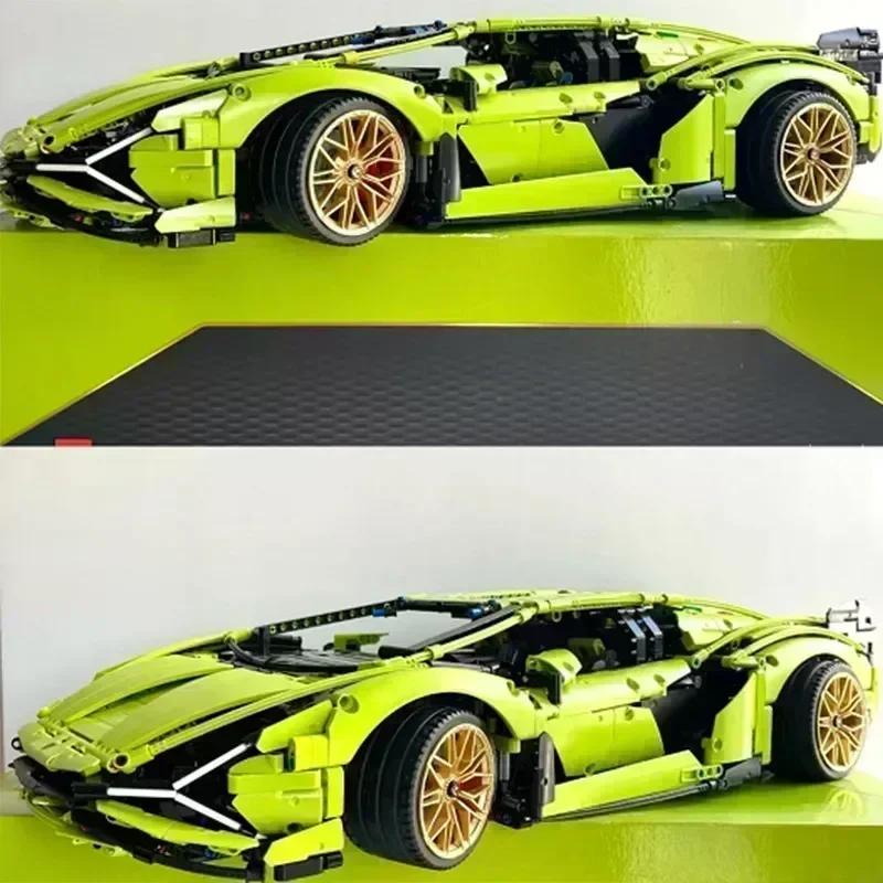 Compatible 42115 Technical Lambos Moc Super Car Model Building Blocks FKP37 Bricks For Adult Toy for Boysand girl Gifts