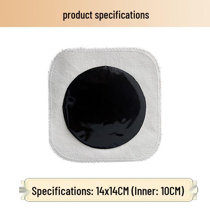 Traditional Handmade No-Residue Black Lumbar Pain Plaster Patch