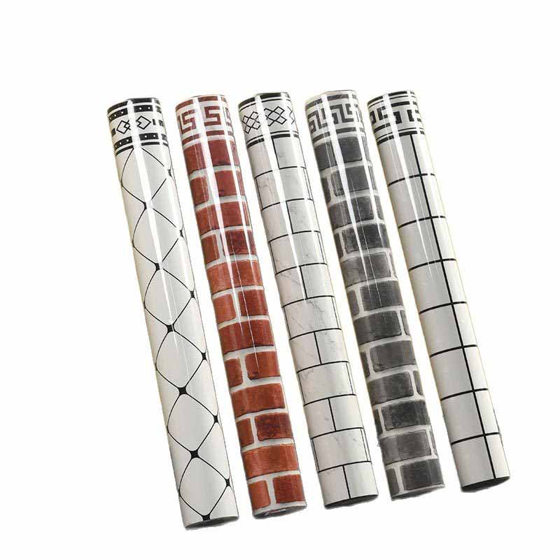 2,5 mm silný samolepicí mramorový a obkladový nástěnný panel Vodotěsná PVC tapeta DIY Nástěnná krytina Obložení Renovace Nástěnná dekorace