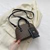Luxury Shell Bag Fashion Women's Handbag Korean Style Shoulder Bag Plaid Print Crossbody Bag Card Bag CLE