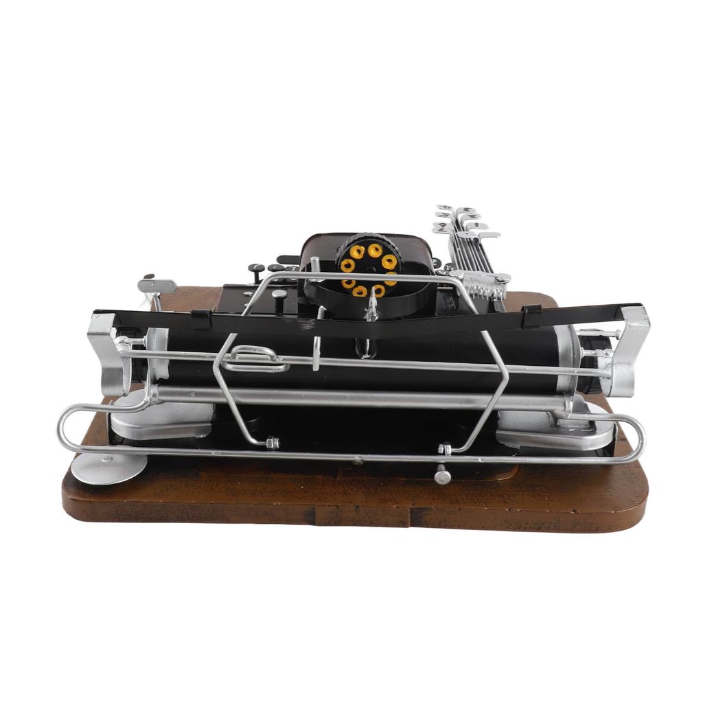 Vintage Typewriter Model Decompression Decorative Stylish Antique Typewriter Model Prop for Home