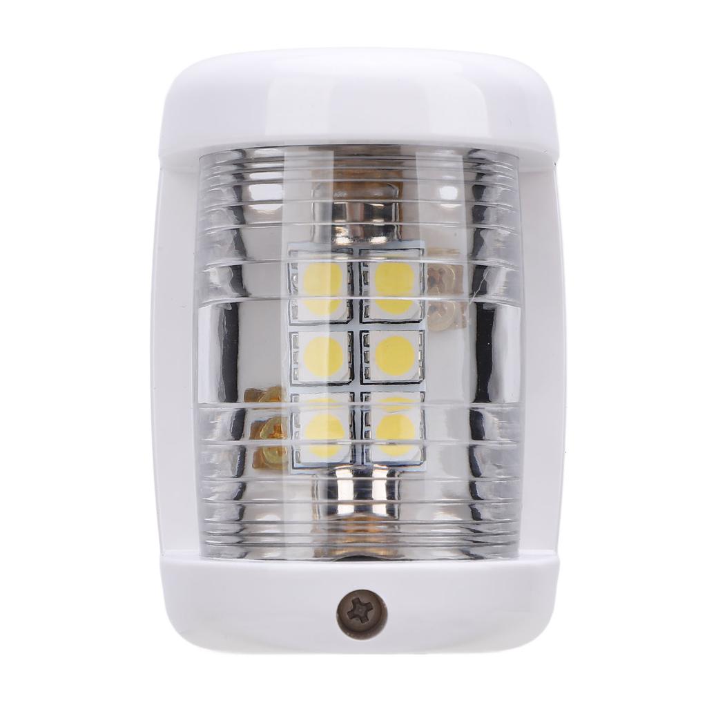 5Pcs LED Navigation Light Kit IP66 Water Proof Green Starboard Red Port Side White Stern Boat Light Set for 12m Vessels DC12V 0.85W