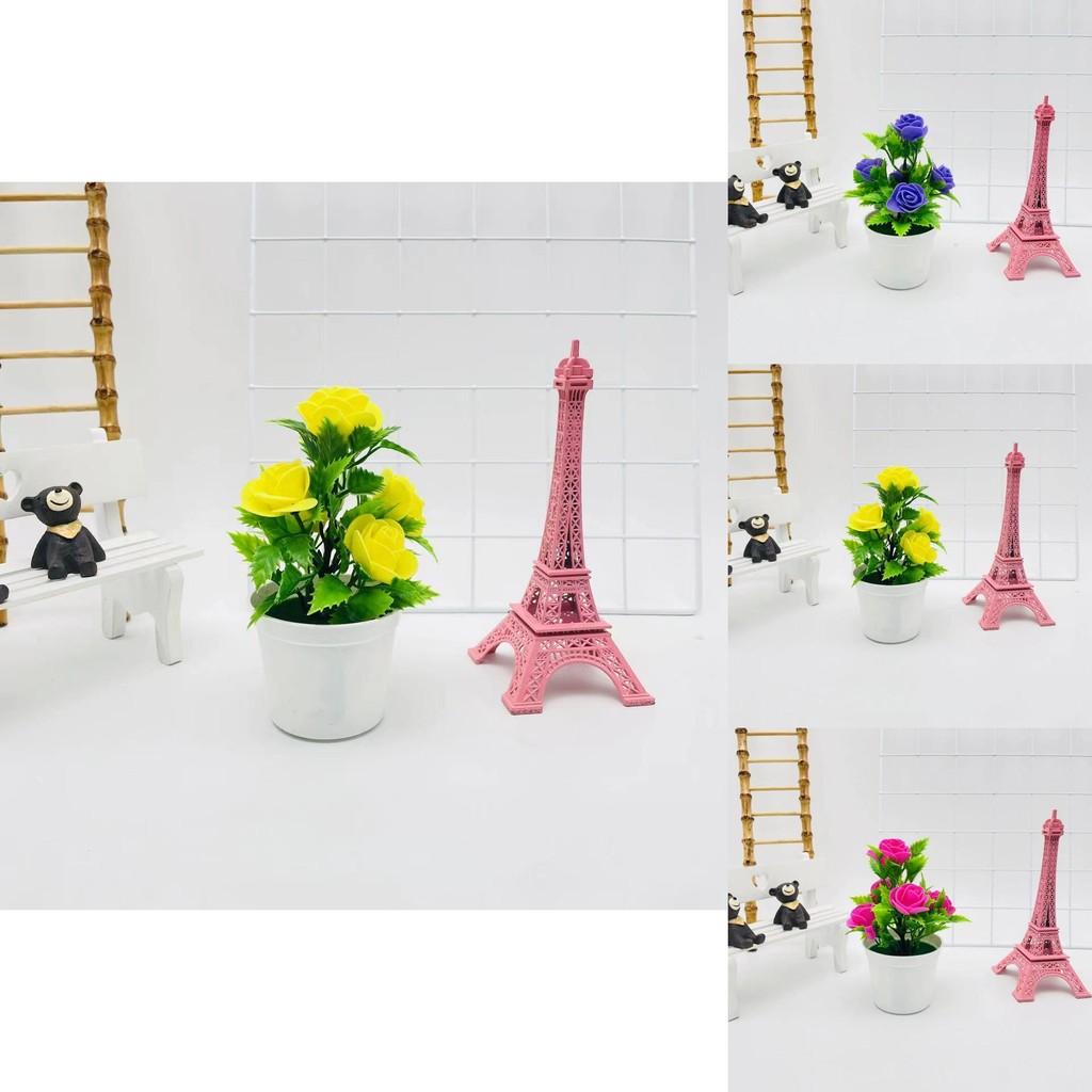 Artificial Rose Potted Plant For Wedding Photography And Home Decoration