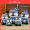 Fish Tie Bow Penguin Plush Toy Animal Stuffed Doll Cute Decoration Kids Gift