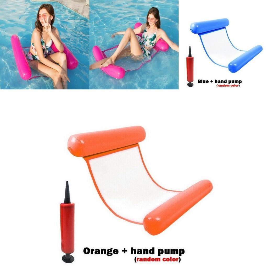 Luxurious Inflatable Floating Water Hammock For Ultimate Pool Relaxation And Fun