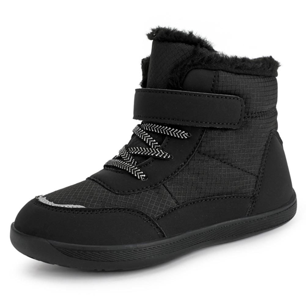 Широкие босые детские зимние ботинки зимние теплые ботинки для прогулок на свежем воздухе — фото 7