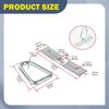 Tie Down Cargo Trailer Anchors Lashing Rings Replacement Lightweight Compact Easy To Install
