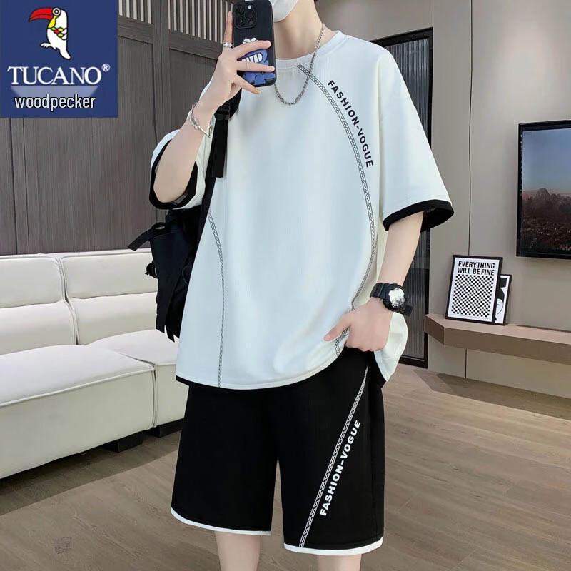 TUCANO Men s Summer Ice-Feel Two-Piece Set 7XL