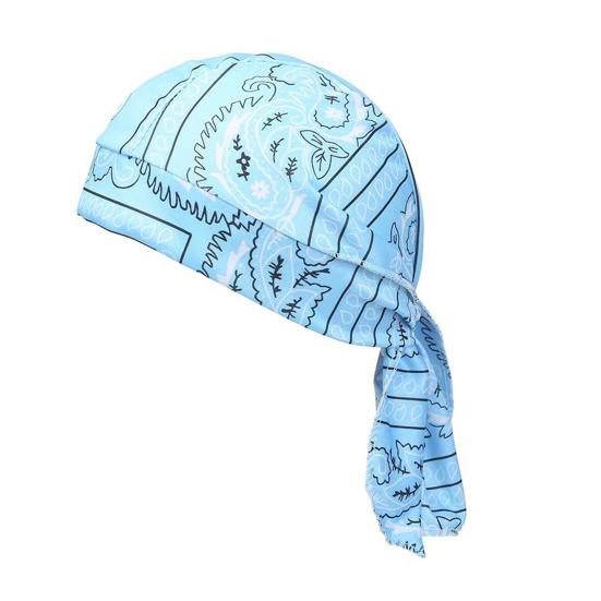 Kühlendes Paisley Passform Verstellbares Muster Elastischer Turban Hut Bänder Kopftuch Hut Atmungsaktiv