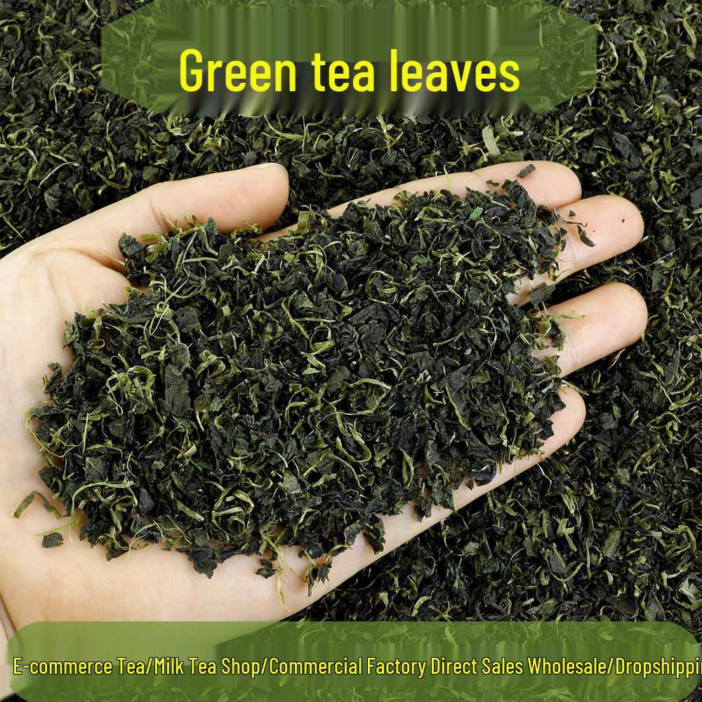High-End Cloud Mist Green Tea Leaves for Milk Tea Shops and Home Use