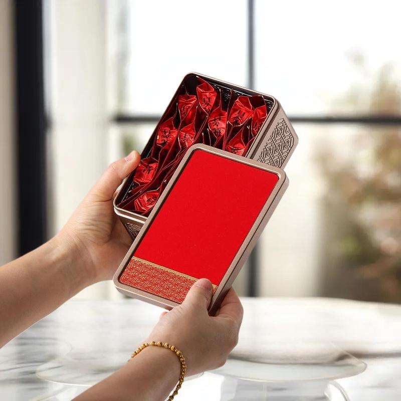 Luftdichter geruchsdichter Kräuteraufbewahrungsbehälter: Mini-Teedosen aus Edelstahl Kaffeebox