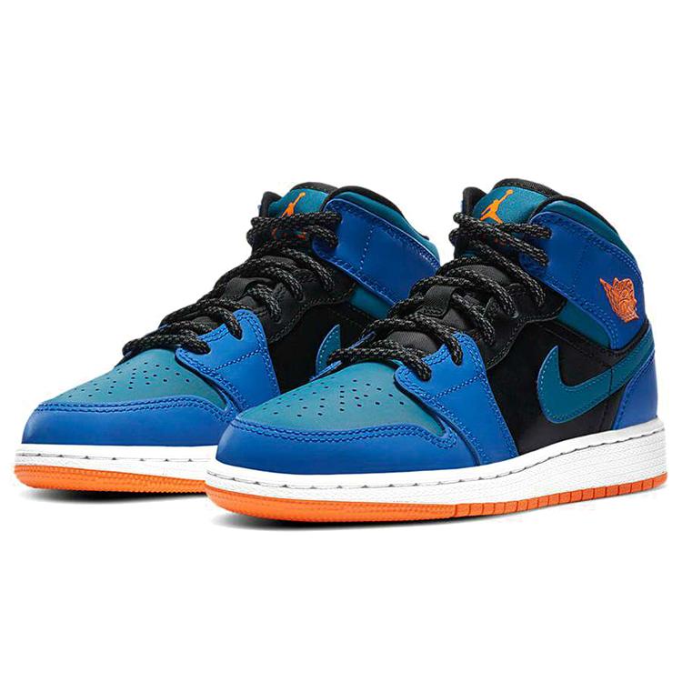 New Jordan 1 Mid GS Racer Blue 554725-440