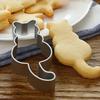 Katteformet aluminiumsform Sugarcraft Cake Cookies Konditorbaking Cutter Form