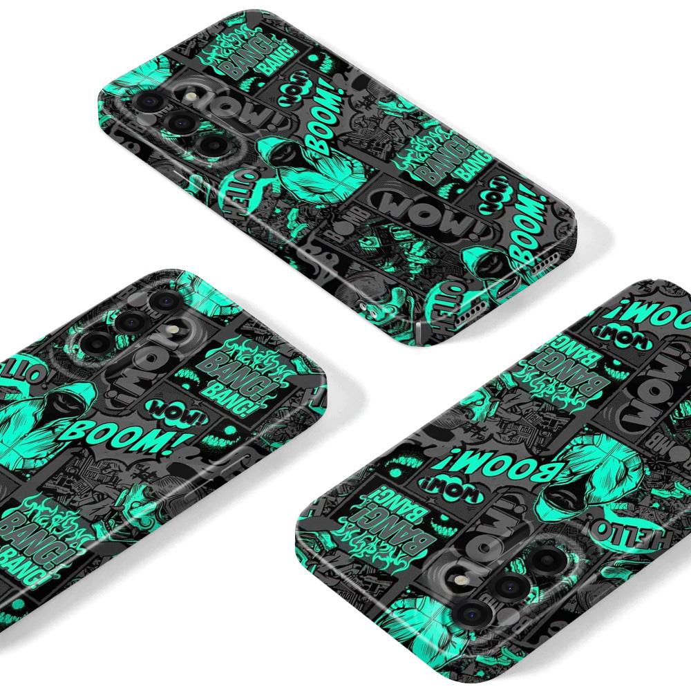Funda de Teléfono Payaso Oscuro Para Samsung Galaxy A57 A37 A17 A56 A36 A26 A16 A06 A55 A35 A25 A15 A05 4G 5G Película Cubierta Dura